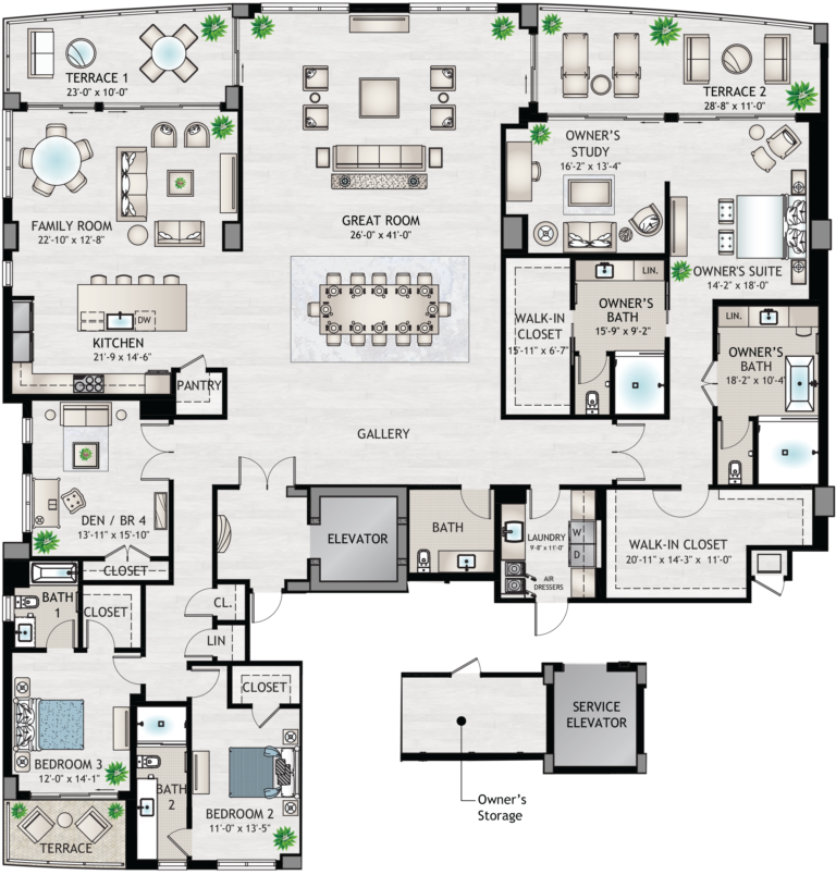 Luxury Penthouse Condos Aqua Residences Tampa Bay Views Photo Inspiration